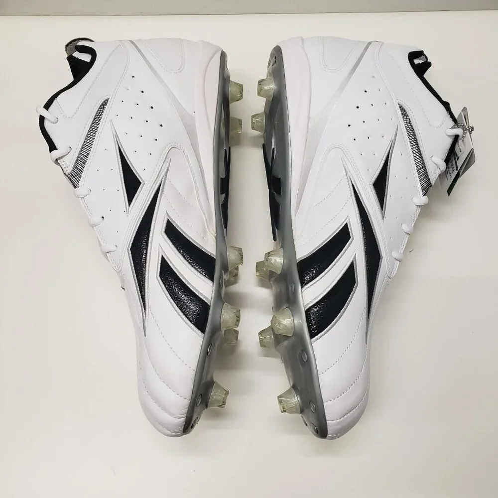 Mens Reebok Pro Full Blitz KFS II H D NFL Equip White‎ Football Cleats Shoes 15